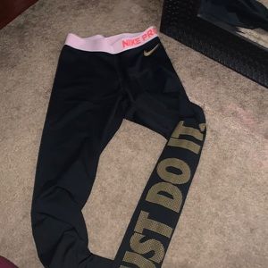 Nike fleece lined leggings